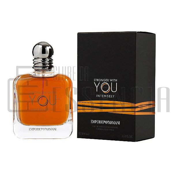 Perfume Emporio Armani Stronger With You Intensely Eau de Parfum Masculino 100ml