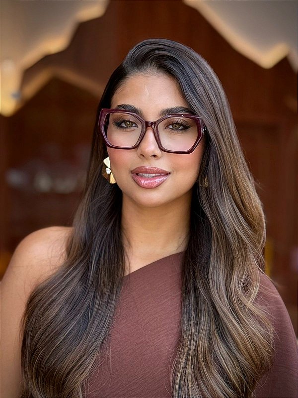 Óculos de Grau Le Choix - Acetato Marsala