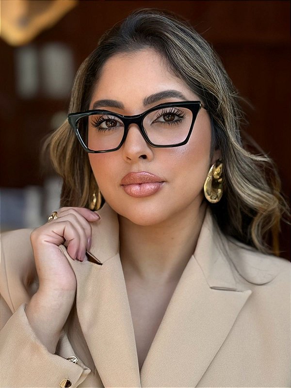 Óculos de Grau Le Choix - Acetato Preto