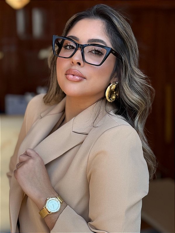 Óculos de Grau Le Choix - Acetato Preto