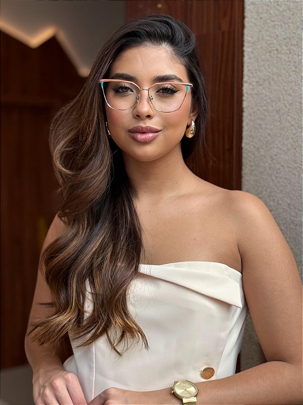 Óculos de Grau Guess - Metal Rose