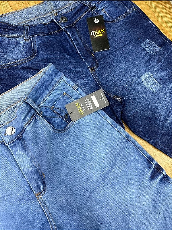 BERMUDA JEANS PREMIUM MUTIMARCAS  36 AO 46