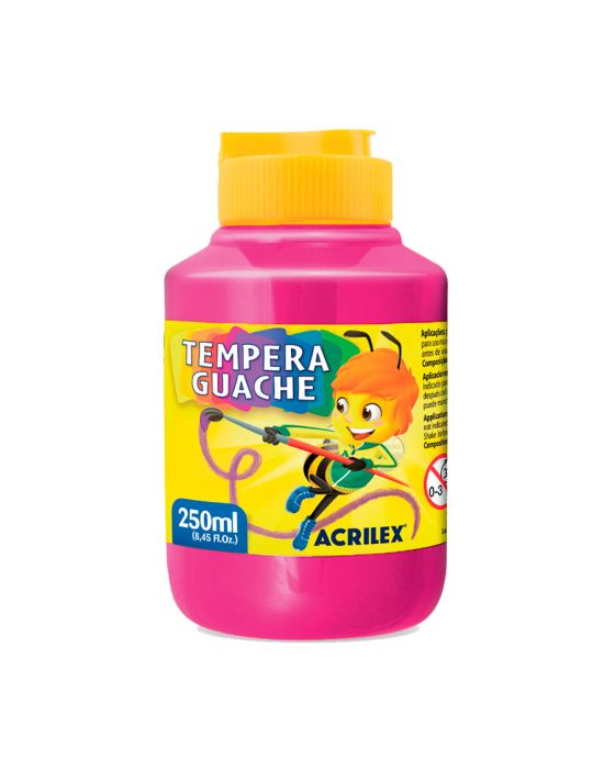 TINTA GUACHE 250ML ROSA 2025 ACRILEX
