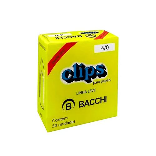 CLIPS 4/0 C/50U BACCHI