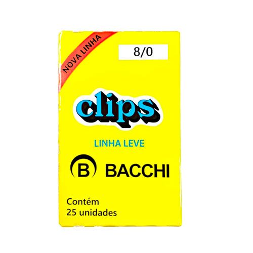 CLIPS 8/0 C/ 25 BACCHI