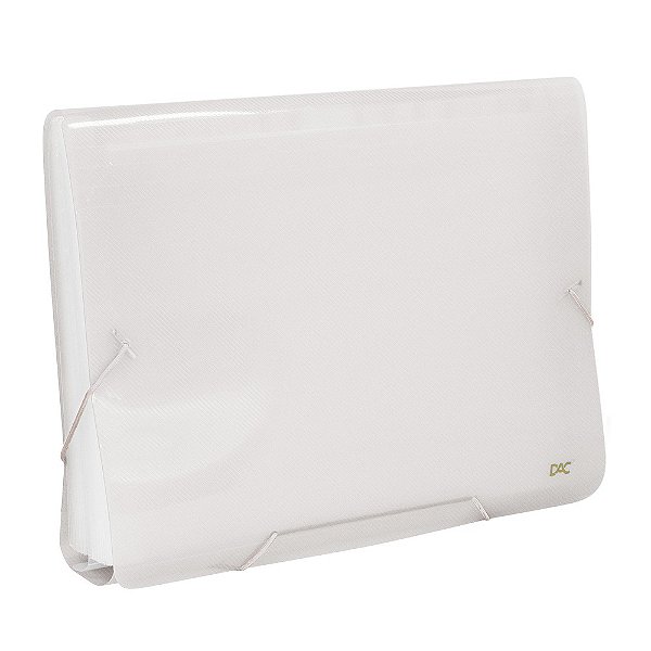 PASTA SANFONADA PLASTICA A4 31 DIVISOES CRISTAL DAC