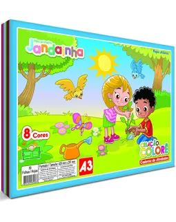 BLOCO CRIATIVO A3 120G 32FLS JANDAIA