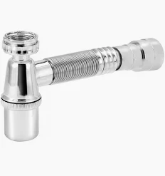 Sifão Universal Saída Extensível Porca Plástica Cromado Esteves VSP350CWG
