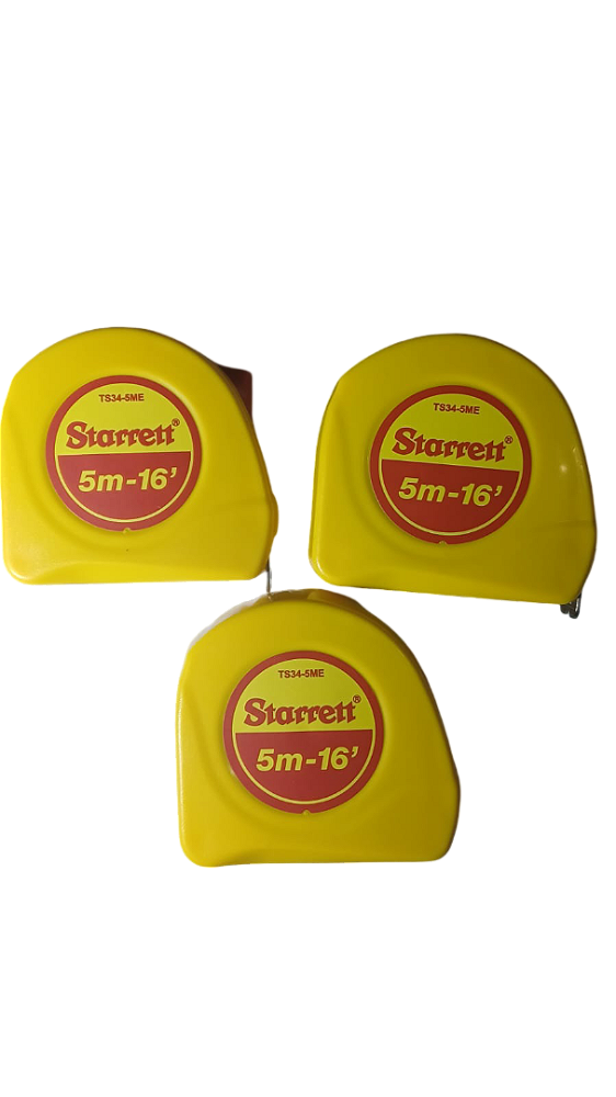 Trena Starrett Série Fita de Aço 5m KTS34-5ME-S