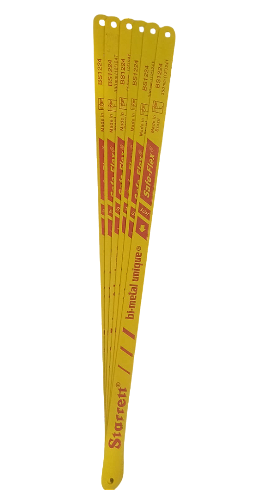 Lâminas Bimetal para Serra Manual 12" 24 Dentes BS1224  Safe Flex STARRETT
