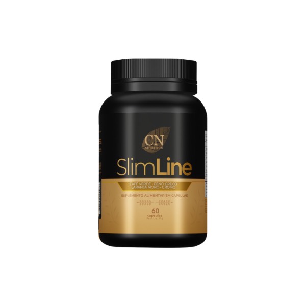 EMAGRECEDOR SLIM LINE POTE 60 CÁPSULAS - CN NUTRITION