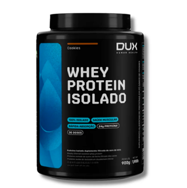 WHEY PROTEIN ISOLADO POTE 900G - DUX HUMAN HEALTH