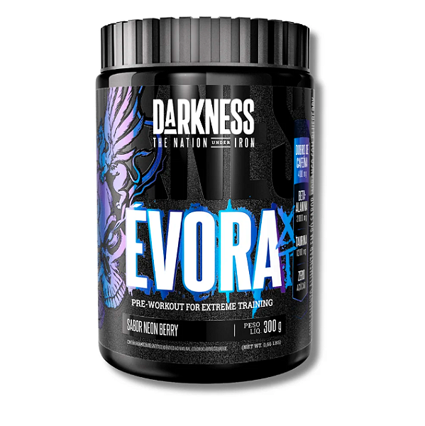 PRÉ-TREINO ÉVORA XT POTE 300G - INTEGRALMEDICA DARKNESS