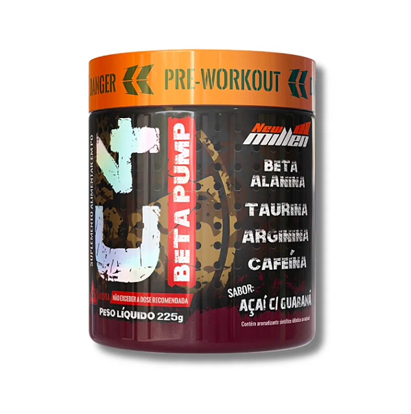PRÉ TREINO C4 BETA PUMP 225G - NEW MILLEN