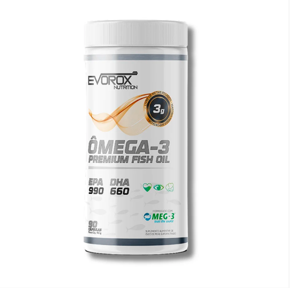 ÔMEGA-3 PREMIUM FISH OIL 90 CAPS – EVOROX NUTRITION