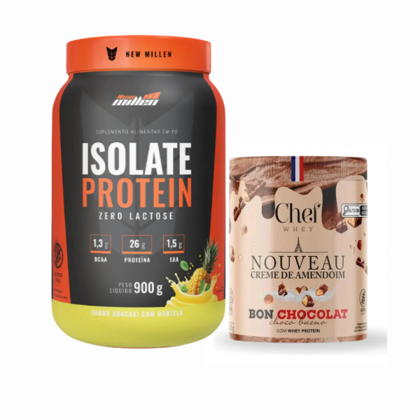 KIT ISOLATE NEW MILLEN + PASTA CHEF WHEY