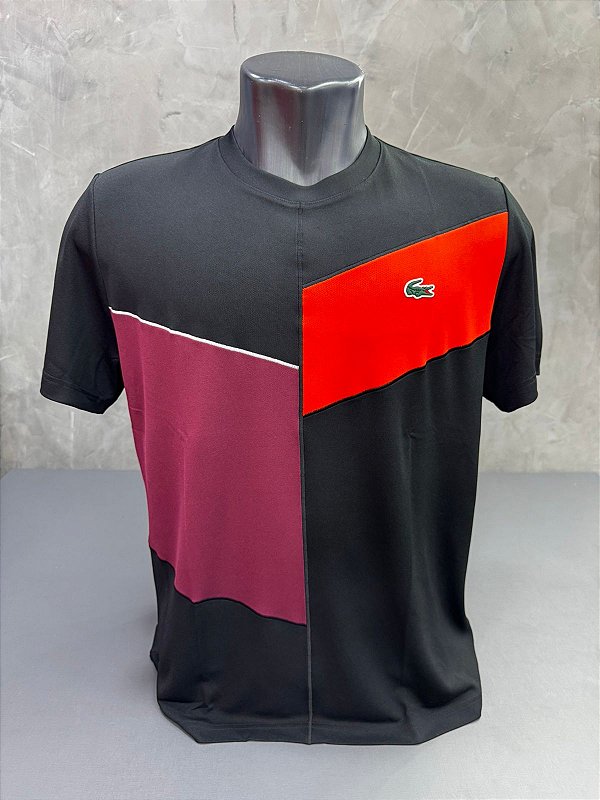 CAMISETA LACOSTE COLOR BLOCK