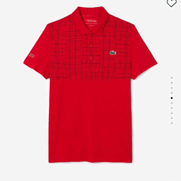Polo Lacoste Sport Novak Djokovic 2025 americana