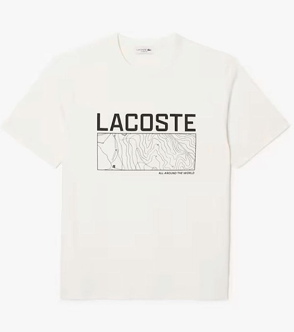 Camiseta Lacoste coleção 2025 world