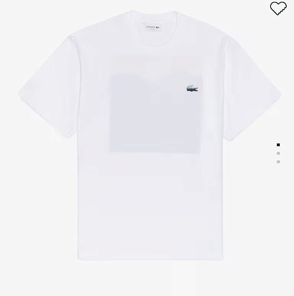 Camiseta lacoste paisagem
