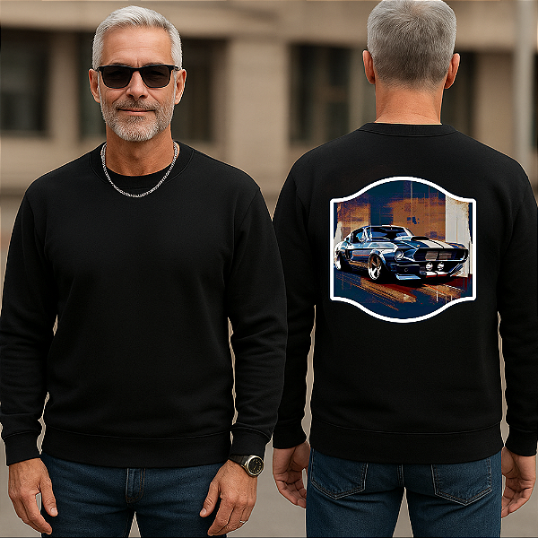 Moletom Mustang Fastback