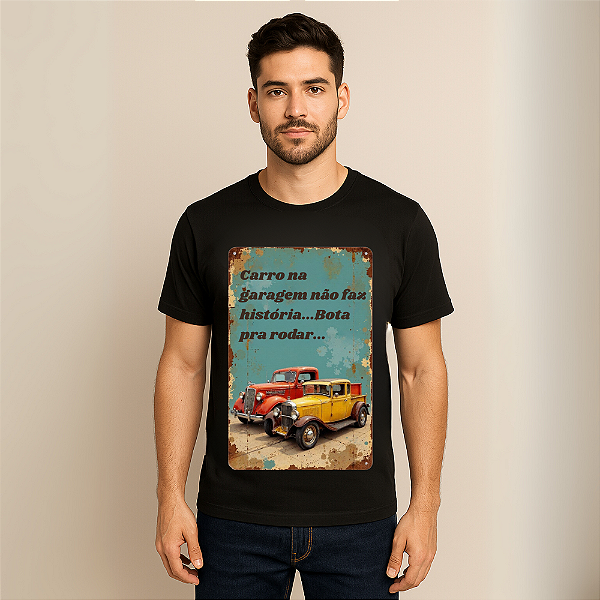 Camiseta Bota para rodar