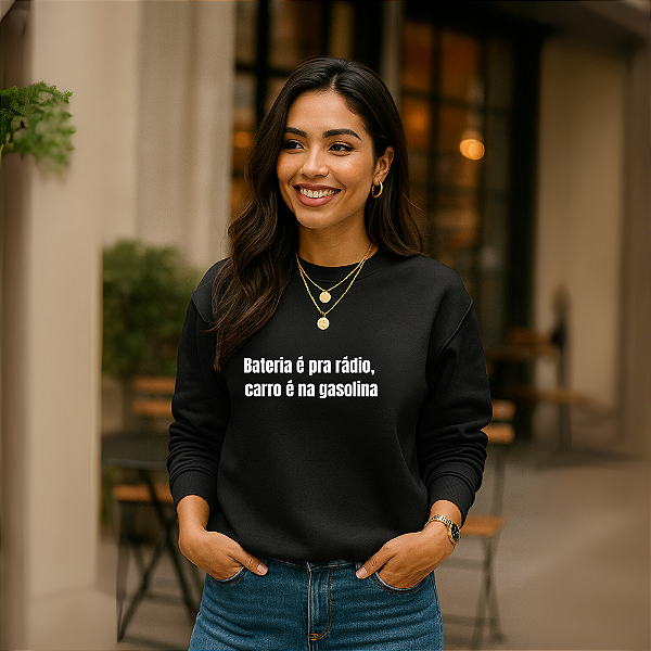 Moletom Bateria é pra rádio