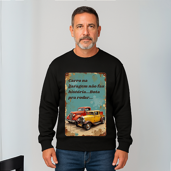 Moletom Bota para rodar