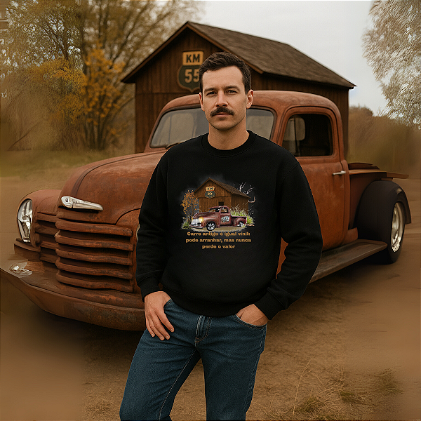 Moletom Clássico como vinil