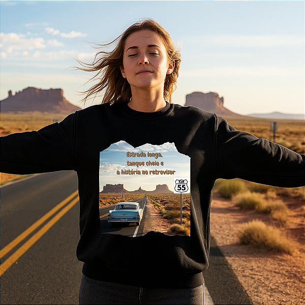 Moletom- Estrada longa