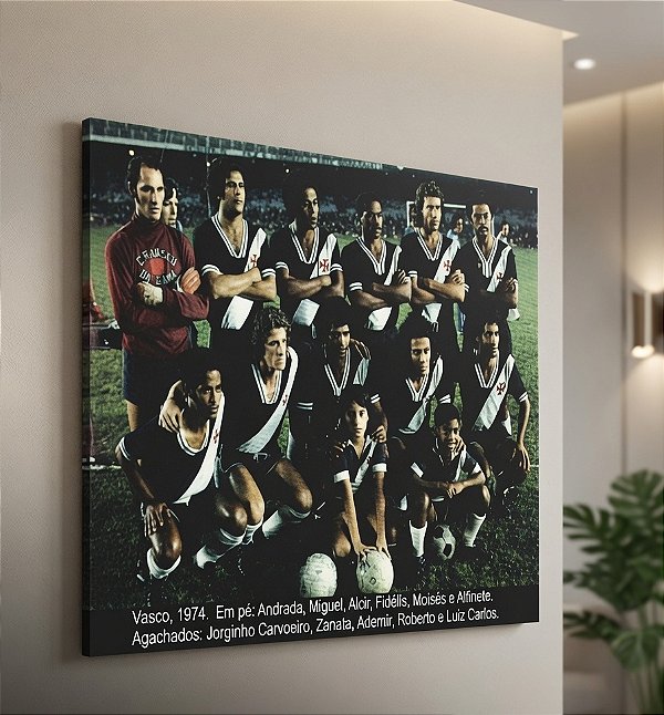Quadros 20x30 Ídolos e Conquistas do Vasco da Gama