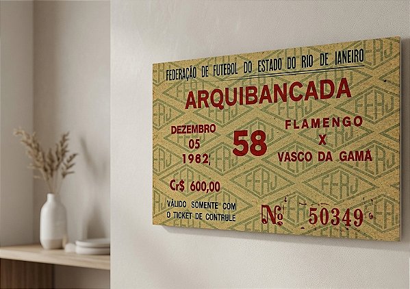 Quadros 20x30 Ídolos e Conquistas do Vasco da Gama