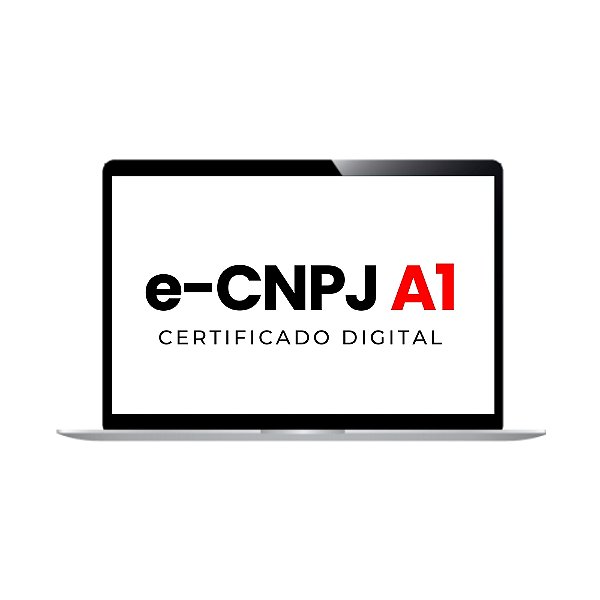 Renovação Certificado Digital e-CNPJ A1 com 1 Ano de Validade