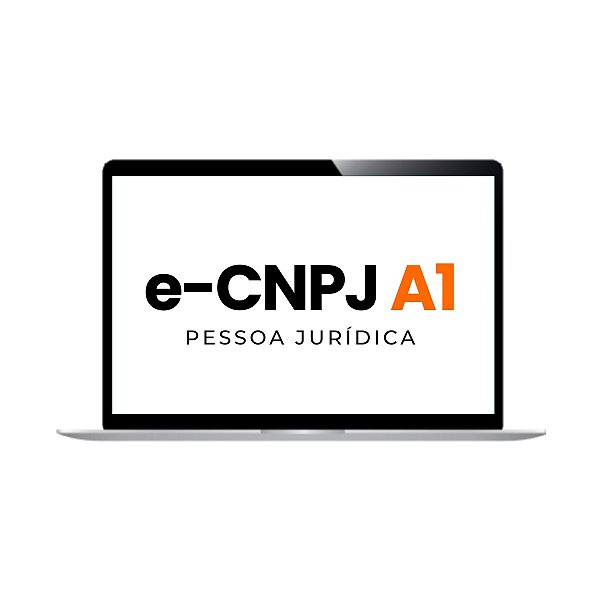 Renovação Certificado Digital e-CNPJ A1 com 1 Ano de Validade