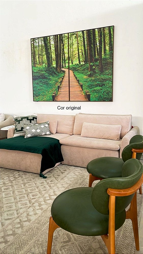 Sofá Retrátil Trancoso 2,46m