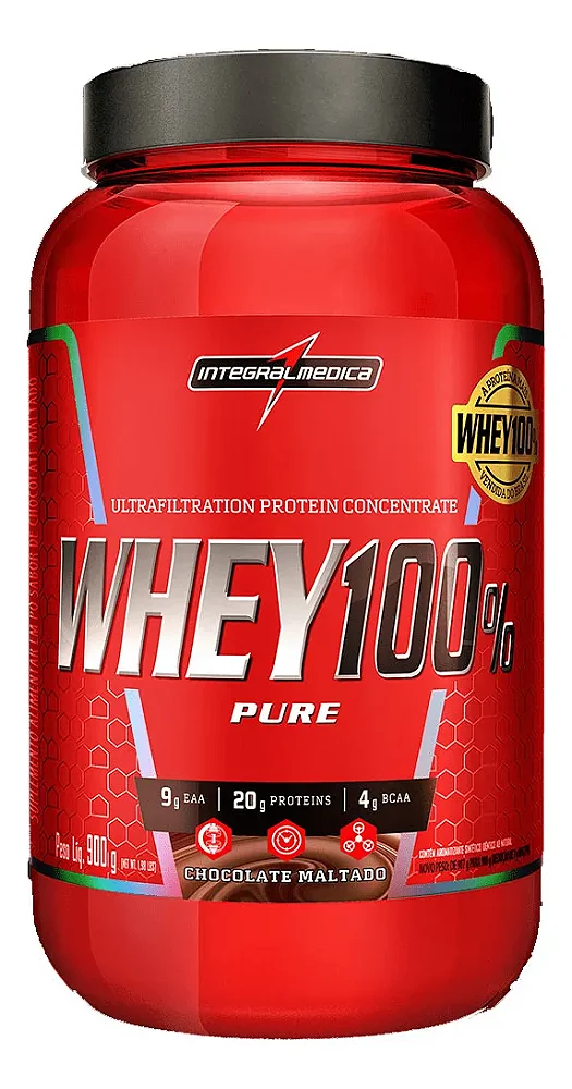 100% Whey Protein 900g POTE- CHOCOLATE MALTADO