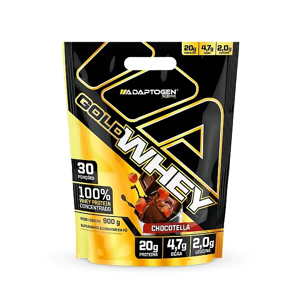 GOLD Whey 900g REFIL - CHOCOTELLA