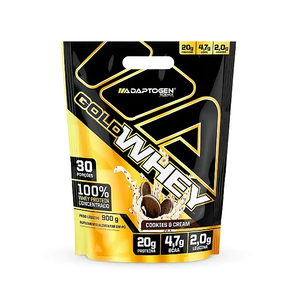 GOLD Whey 900g REFIL - COOKIES