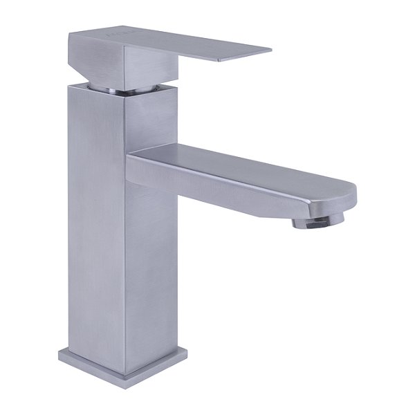 Torneira Acqua Metais Quadra 202 Banheiro Inox Monocomando