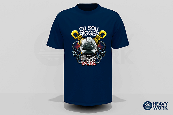 Camiseta Eu Sou Rigger (Modelo Padrão)