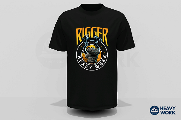 Camiseta Rigger Clássica (Modelo Padrão)