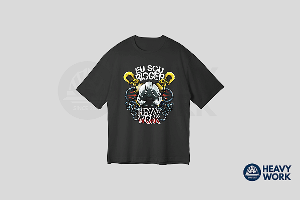 Camiseta Eu Sou Rigger (Modelo Oversized)