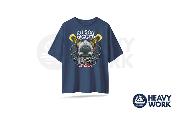Camiseta Eu Sou Rigger (Modelo Plus Size)