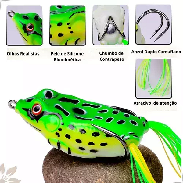 Isca Sapo 5 cm (8g) - Verde