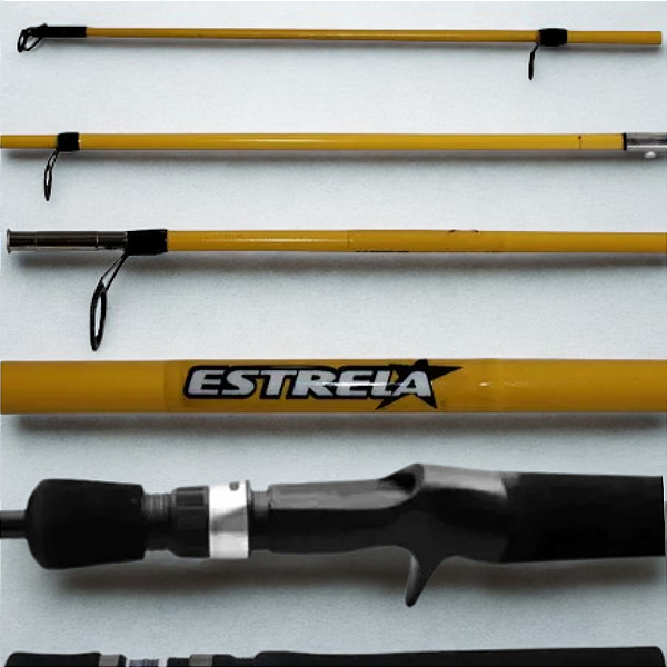 Vara Estrela Amarela - 1.68m - 10-20lb - Marine