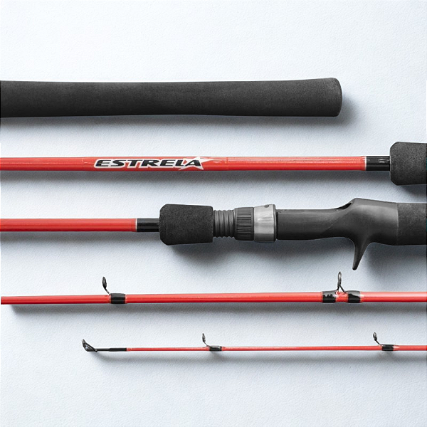Vara Estrela Vermelha - 1.68m - 10-20lb - Marine