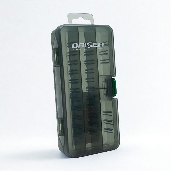 Estojo de Pesca Daisen 704 GRE - 18 x 8 x 3,5 cm