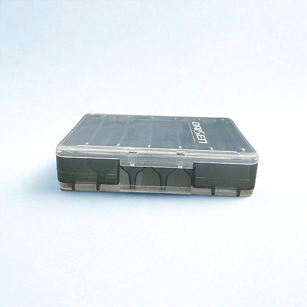 Estojo de Pesca Daisen D4-G - 14 x 10,5 x 3,5 cm