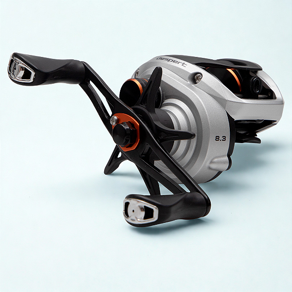 Carretilha Maruri Despert Silver Orange - Esquerda