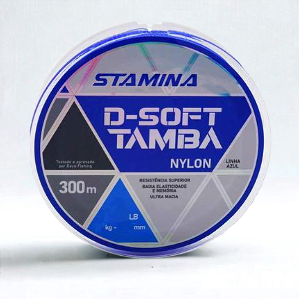 Linha D-SOFT Tamba 0.37mm Azul - 300mts
